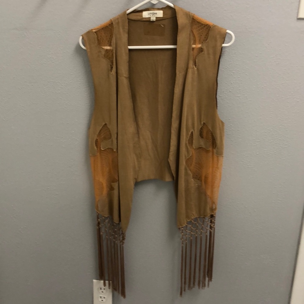 umgee fringe vest